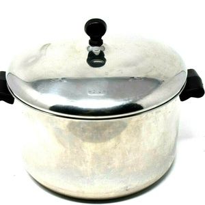 Vintage Farberware 6 Qt Aluminum Clad Stock Pot